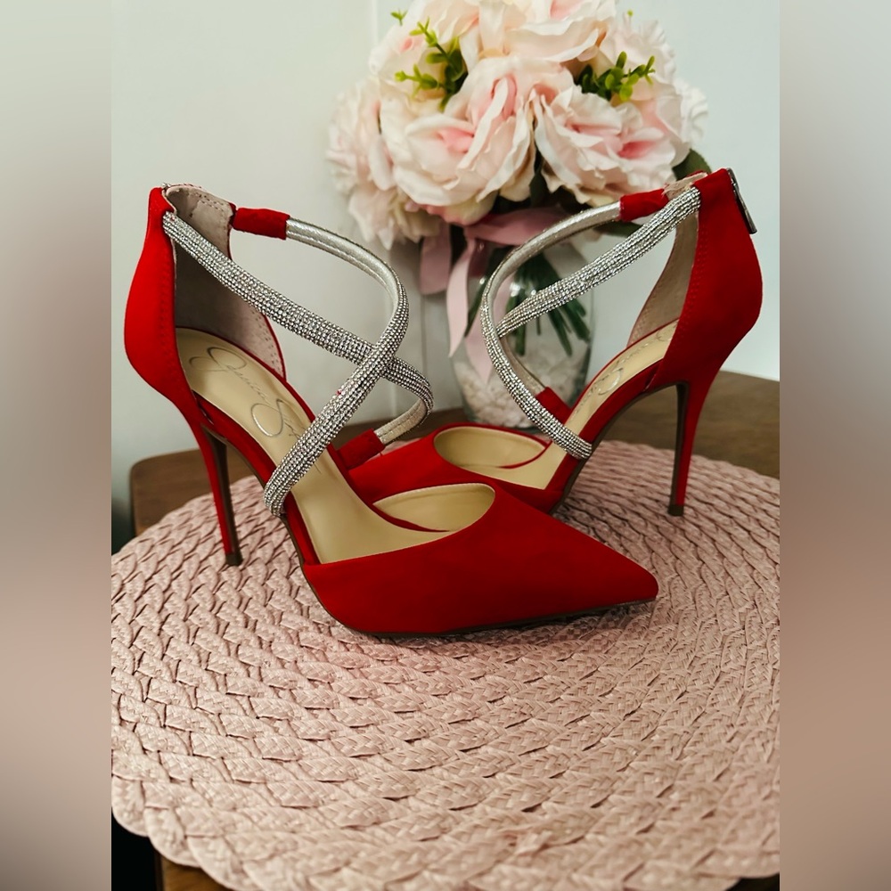 Jessica Simpson Red Pumps